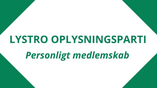 Politisk medlemskab pr. halvår