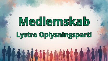 Politisk medlemskab pr. halvår