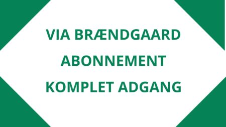 Via Brændgaard Komplet-abonnement
